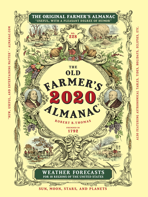 Title details for The Old Farmer's Almanac 2020 by Old Farmer's Almanac - Available